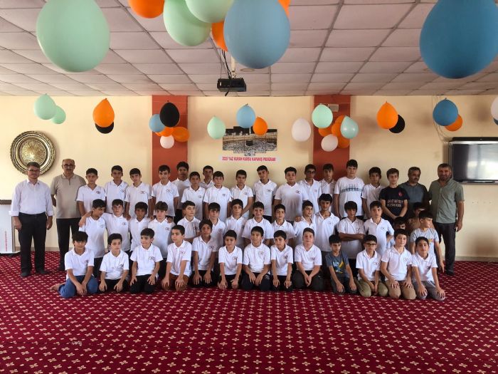 Tekeli Mehmet Akif Ersoy Erkek Kuran Kursunda Yaz Kursu Kapan Program Dzenlendi