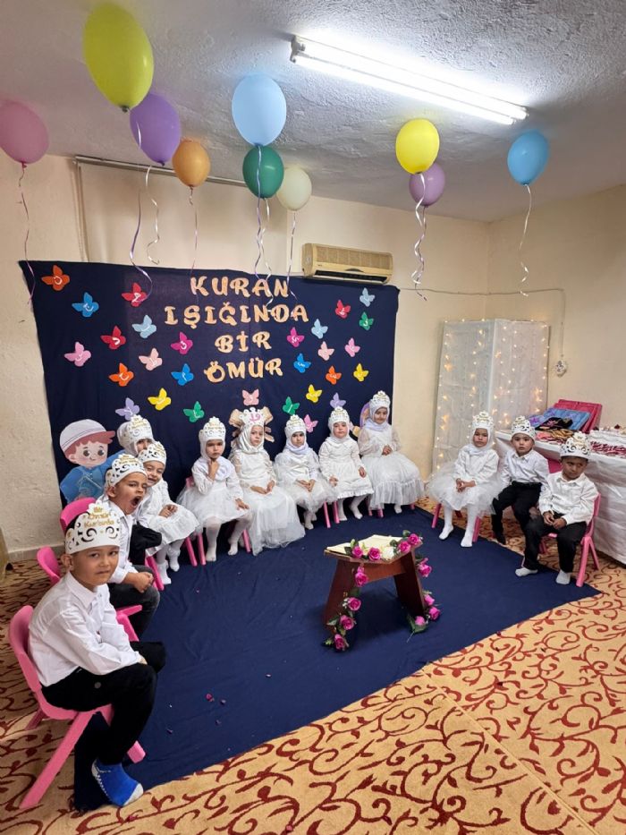 Bozyazda 4-6 Ya Kuran Kursu rencilerinin Mezuniyet Cokusu
