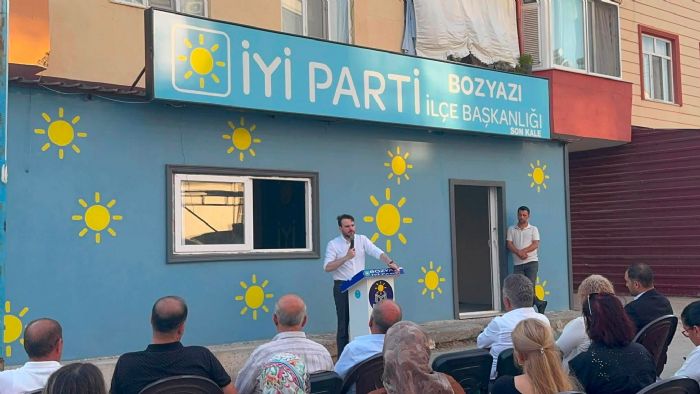 �Y� Parti Heyeti Bozyaz��da Bir Araya Geldi