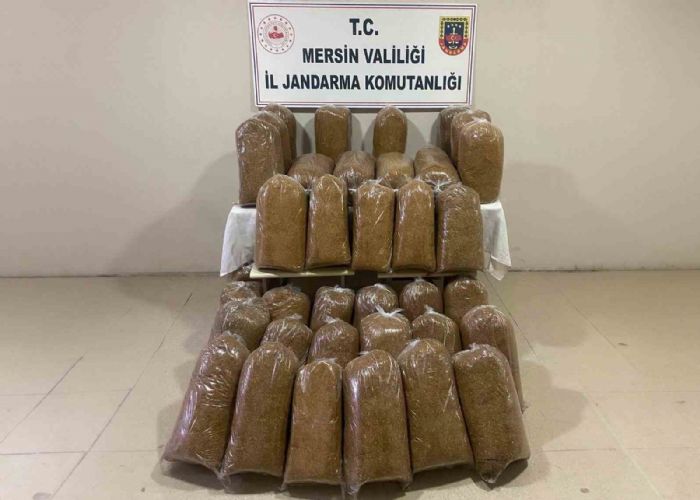 Jandarma 375 Kilo Kaçak Tütün Ele Geçirdi