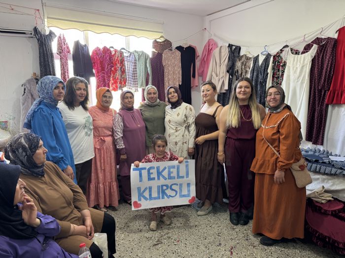 Bozyaz��da Halk E�itimi Merkezi Y�l Sonu Sergisi A��ld�