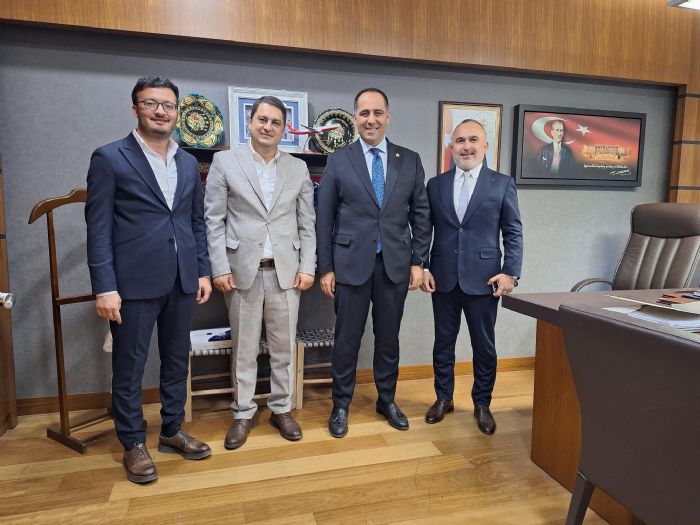 ANTSO Bakan Mehmet Tunadan Milletvekili Ali Kratlya Ziyaret