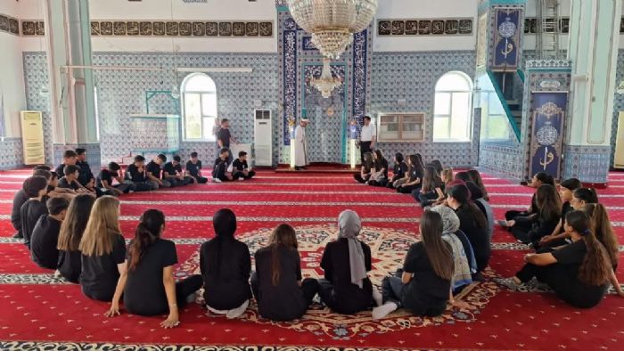 Bozyaz Anadolu Lisesi rencilerinden Cami Ziyareti