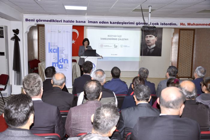 Bozyaz��da Kalk�nma ��in Ortak Ak�l Platformu Olu�turuldu