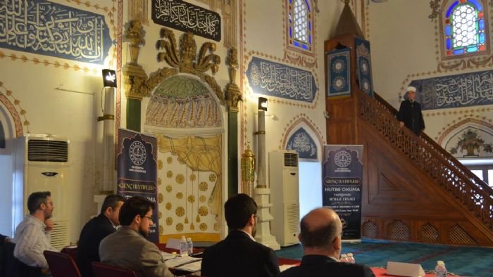 Gen� Hatipler Hutbe Okuma Yar��mas� Mersin �l Finali Bozyaz��da Yap�lacak