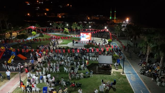 Bozyaz��da 15 Temmuz Demokrasi ve Mill� Birlik G�n� An�ld�
