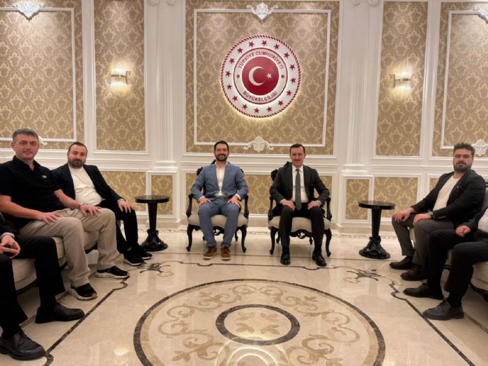 Miry�ld�z Heyetinden Riyad�da B�y�kel�i Emrullah ��ler�e Ziyaret