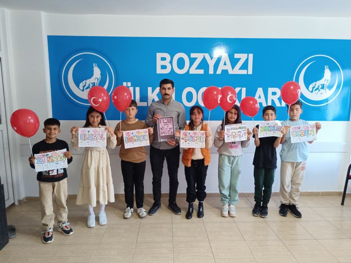 �lk� Ocaklar��ndan Bozyaz��da 23 Nisan Co�kusu