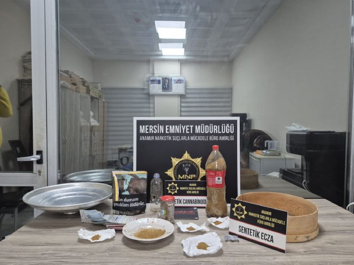 Anamur�da Uyu�turucu Operasyonu: 2 ��pheli Tutukland�