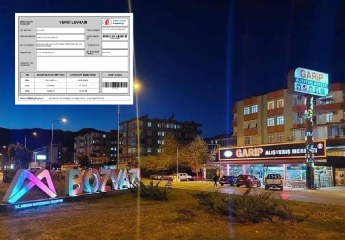 Garip Al��veri� Merkezi Bozyaz��n�n Vergi Rekortmeni Oldu